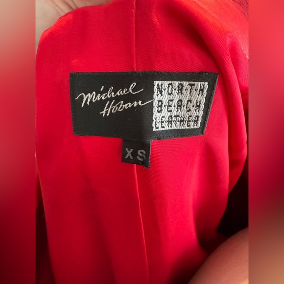 Authentic Vintage Michael Hoban North Beach Leather Dress XS - Picture 5 of 9